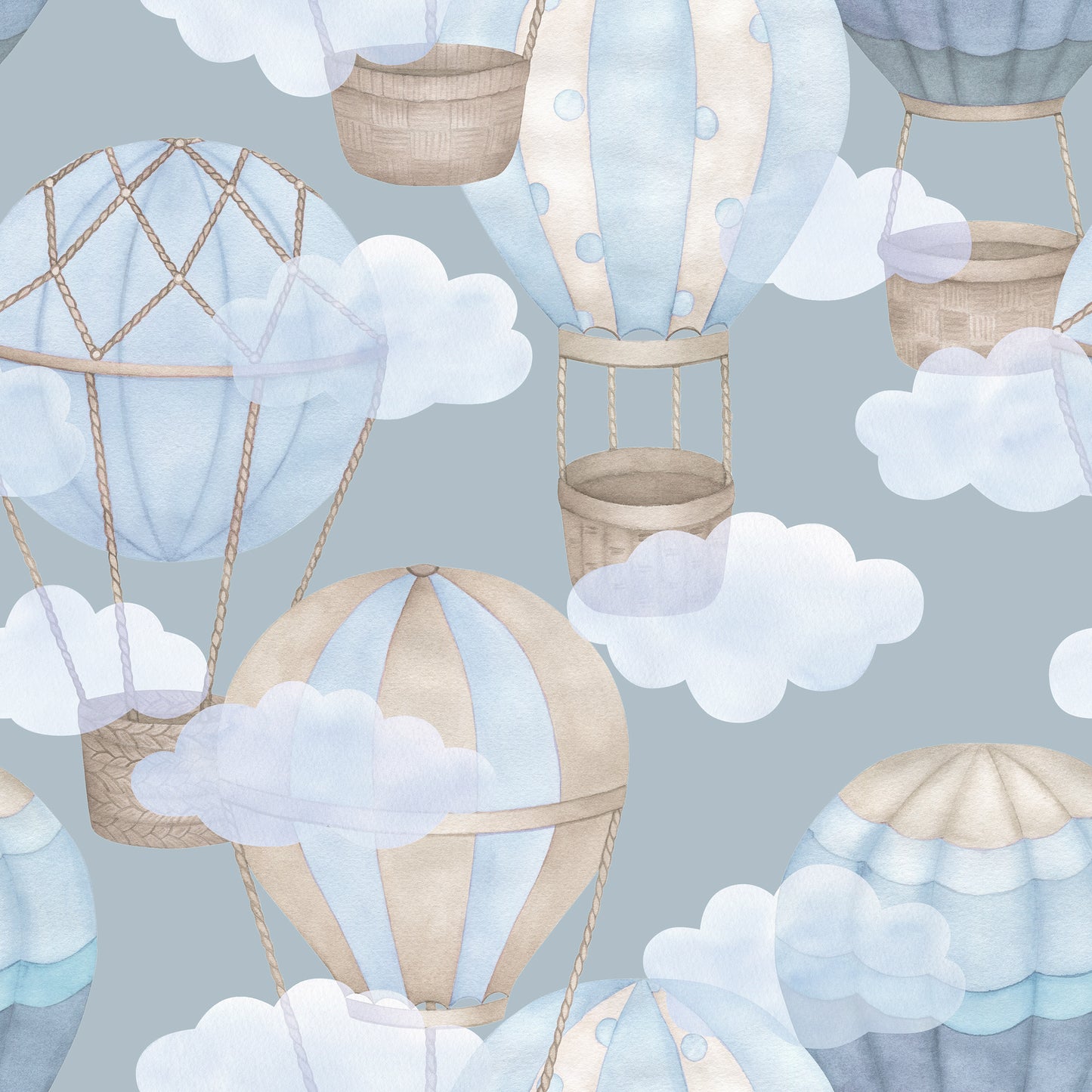 Arts & Crafts Aqua Blues Tapete