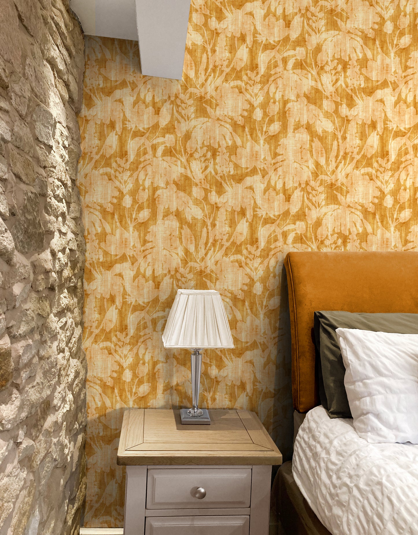 Aged Botanical Spice Wallpaper
