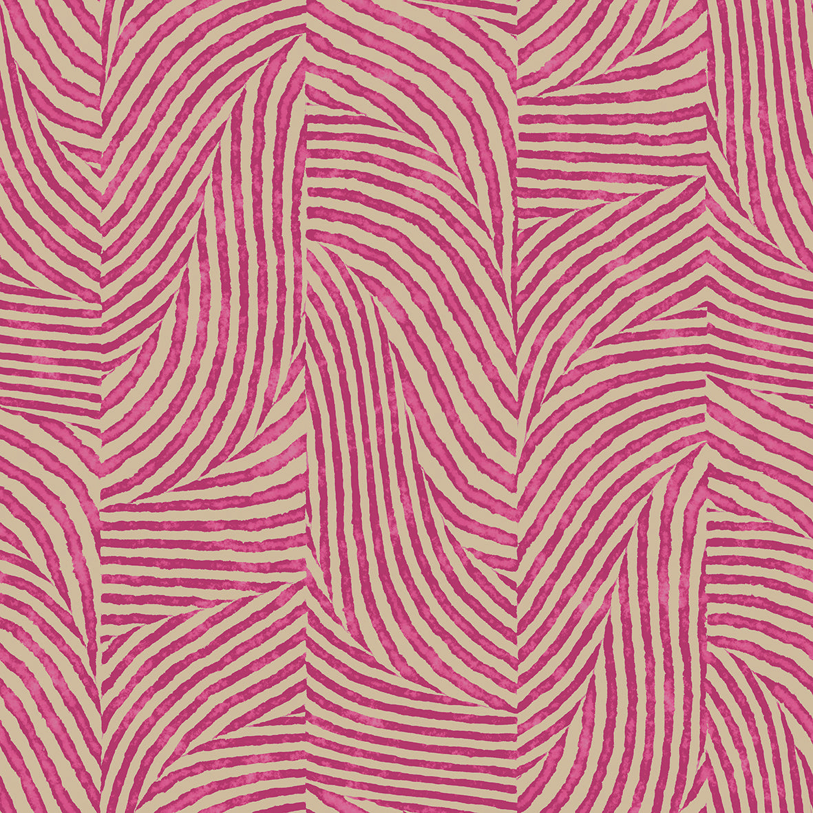 Arbez Shocking Pink Wallpaper