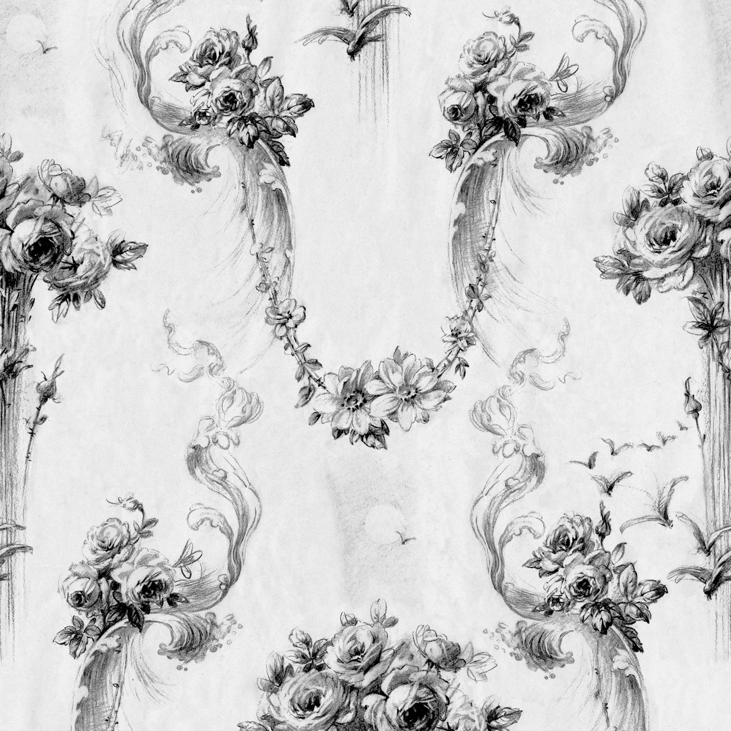 Papier peint Jet baroque