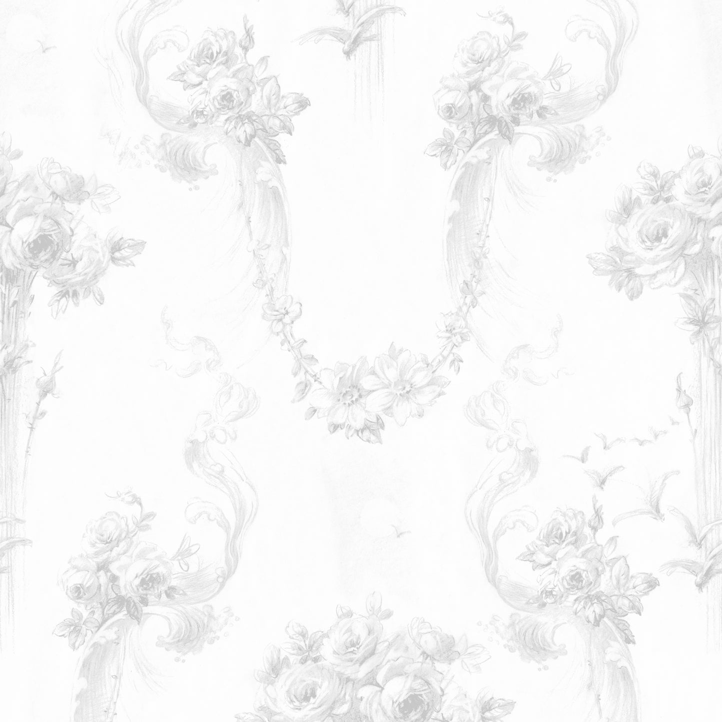 Baroque Misty Wallpaper