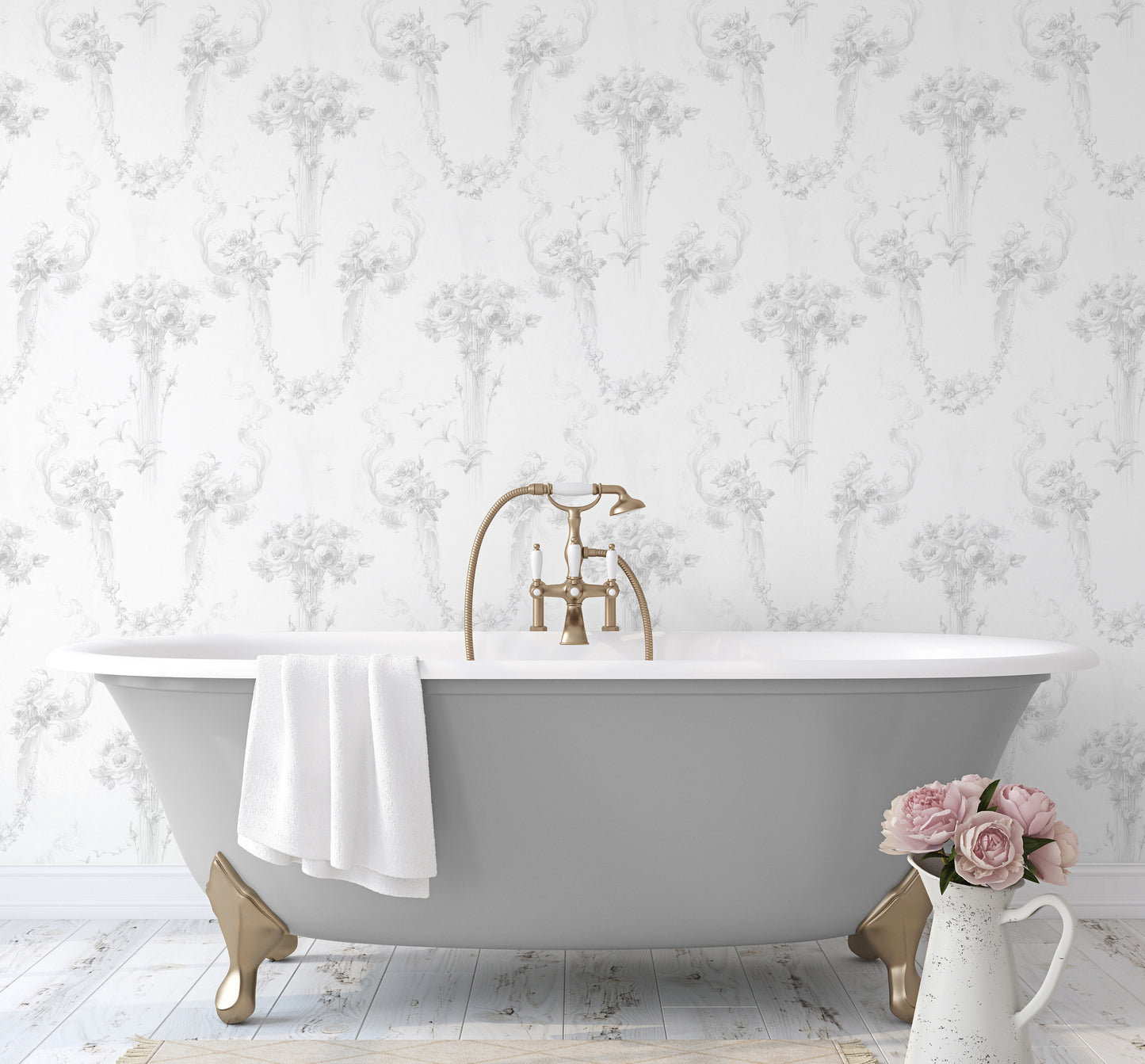 Baroque Misty Wallpaper