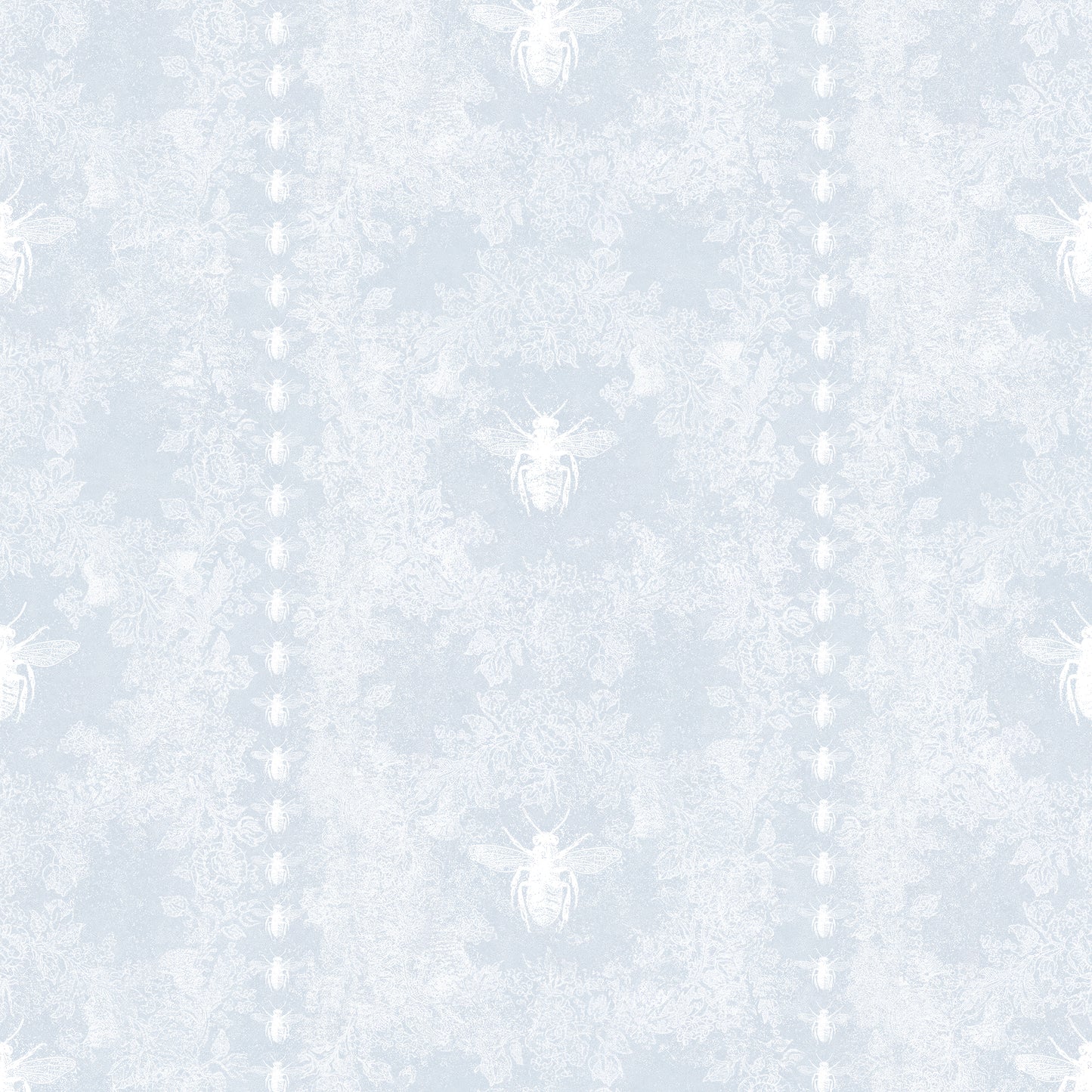 Papier peint bleu doux à rayures d'abeille