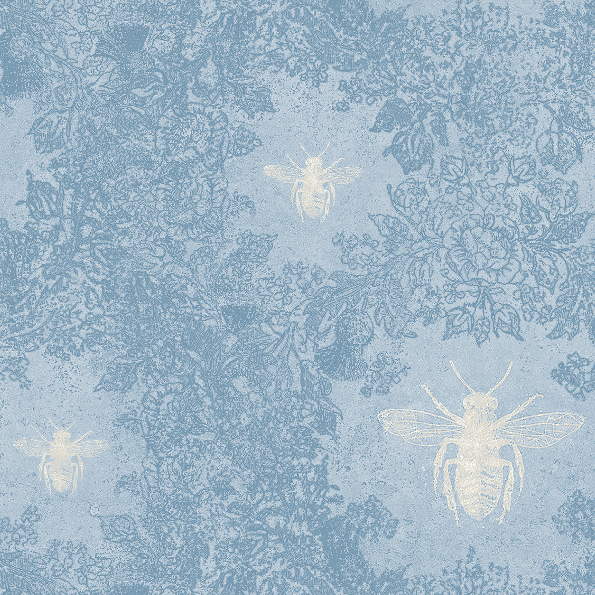 Queen Bee Azure Wallpaper