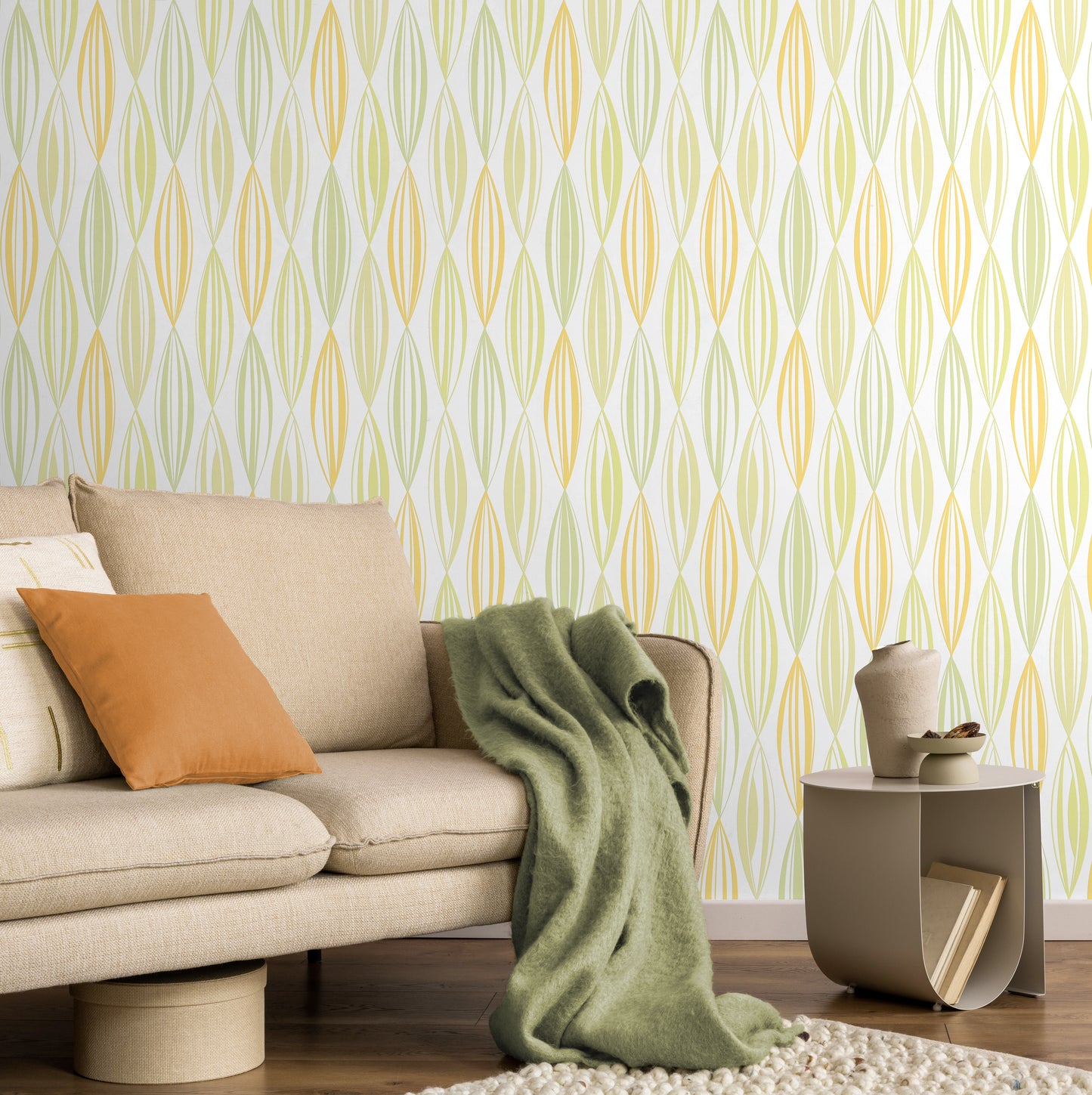 Boho Citrus Wallpaper