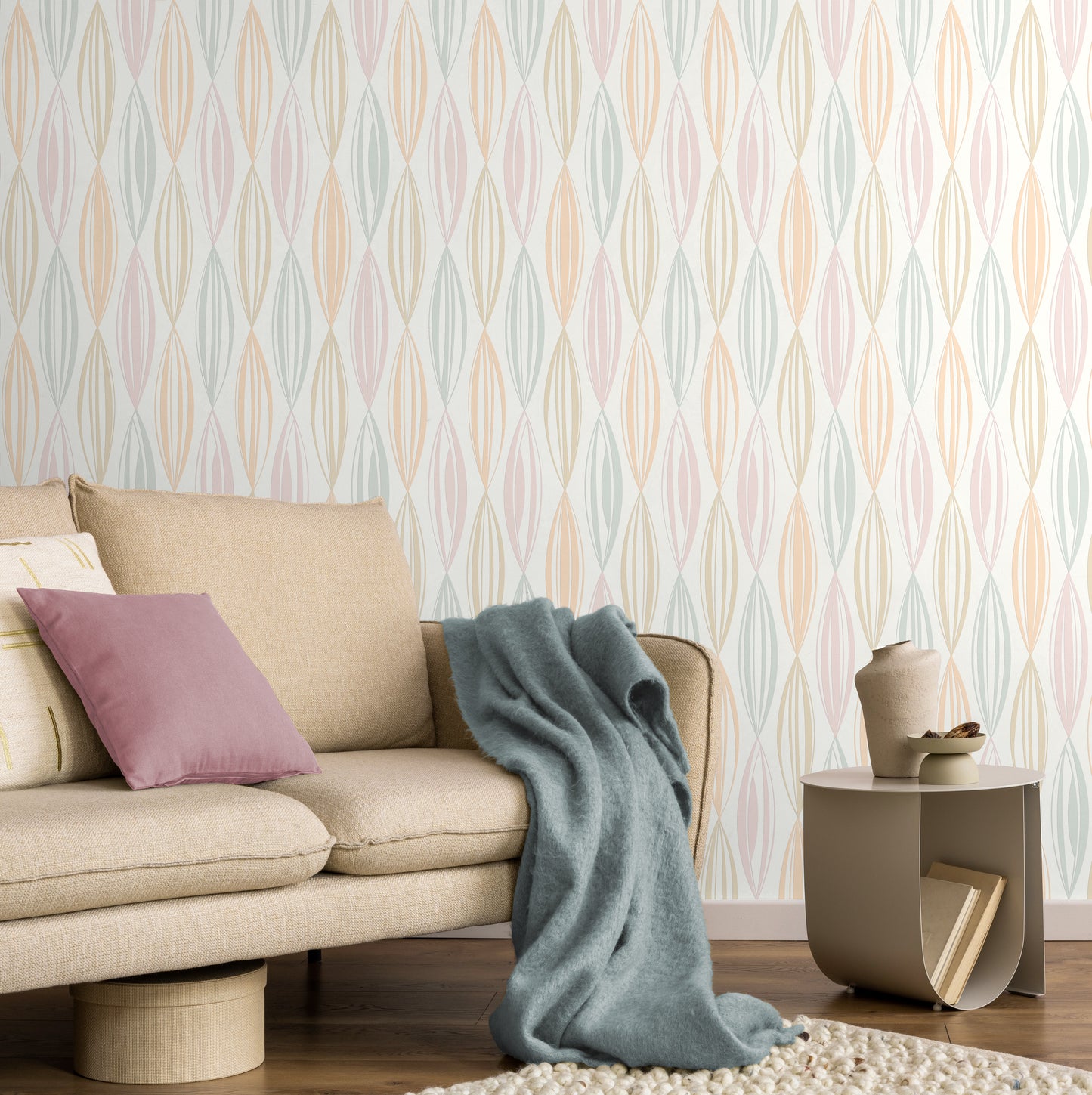 Boho Pastels Wallpaper