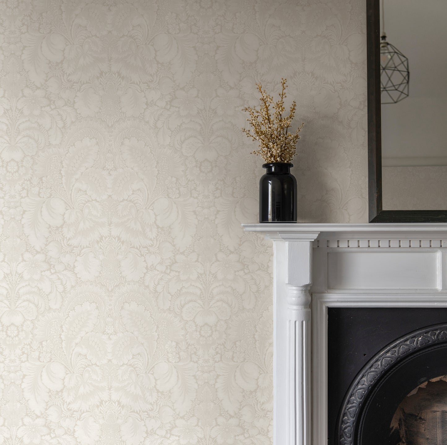 Brocade Linen Wallpaper