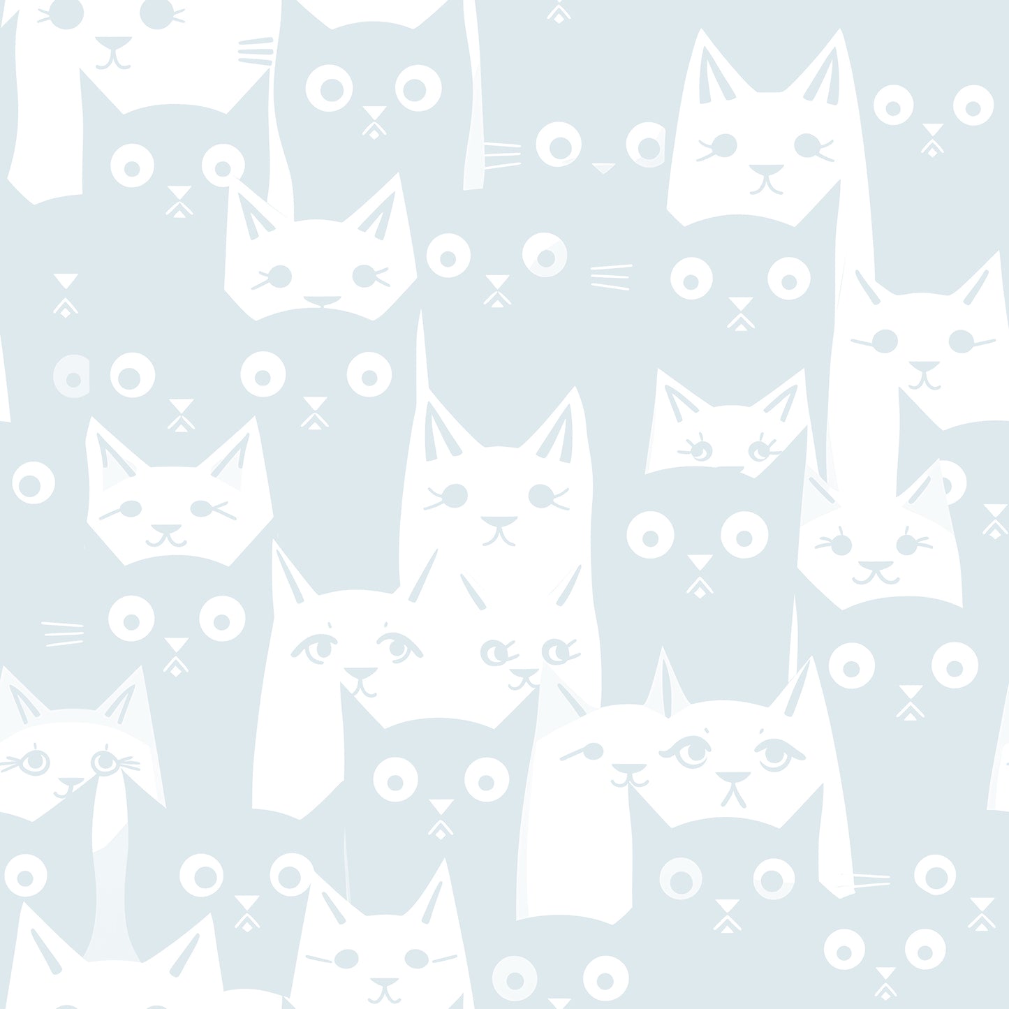 Cats Baby Blue Wallpaper