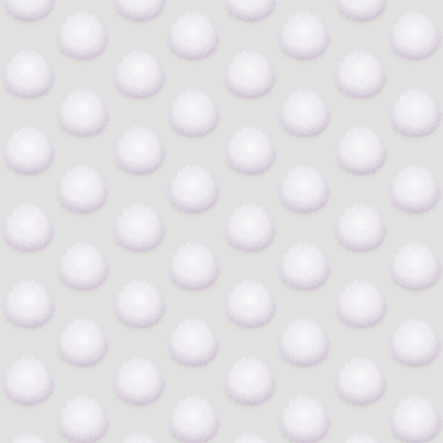 Cottontails Soft Lavender Wallpaper