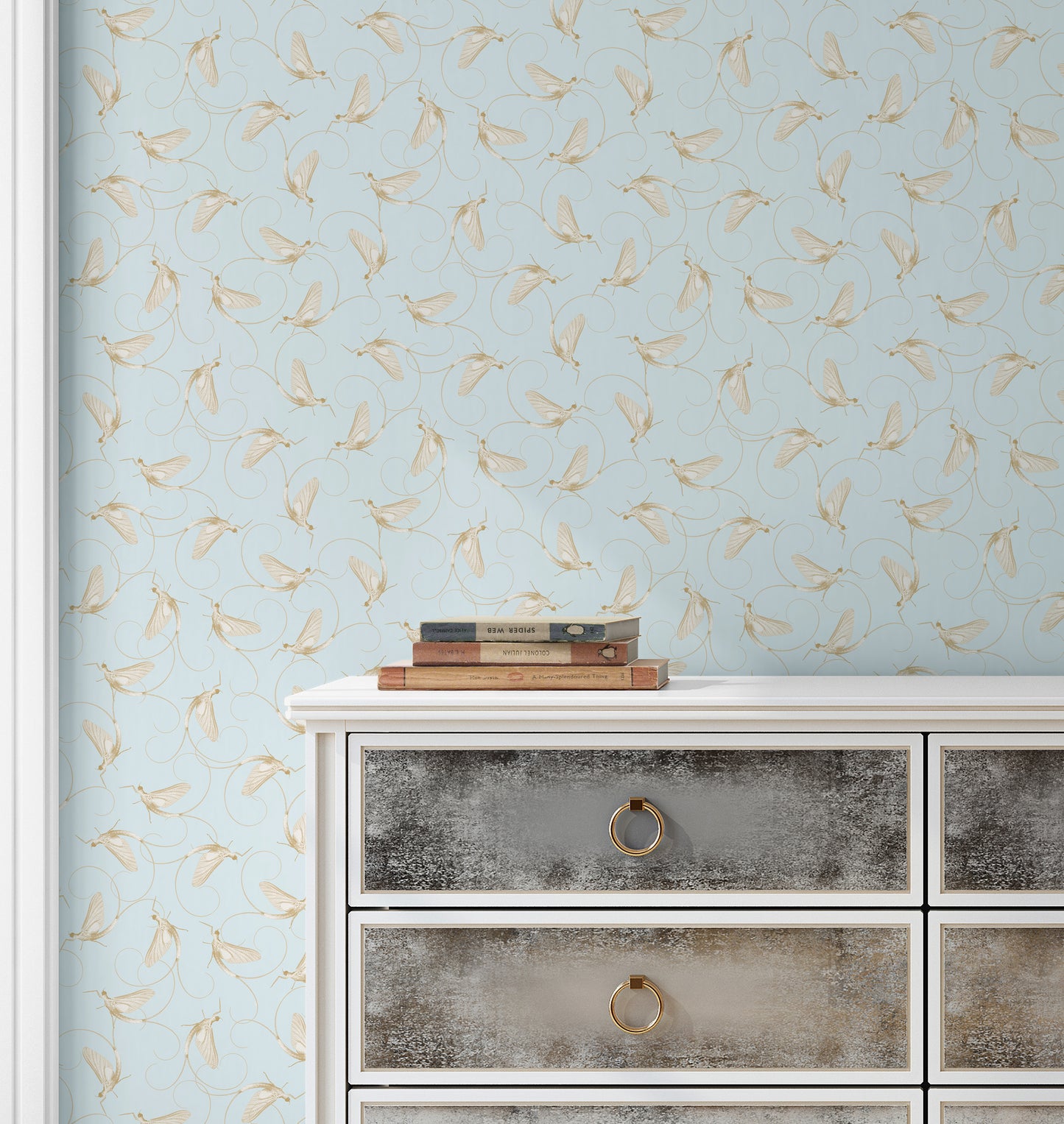 Dance Of The Mayfly Straw on Sky Wallpaper
