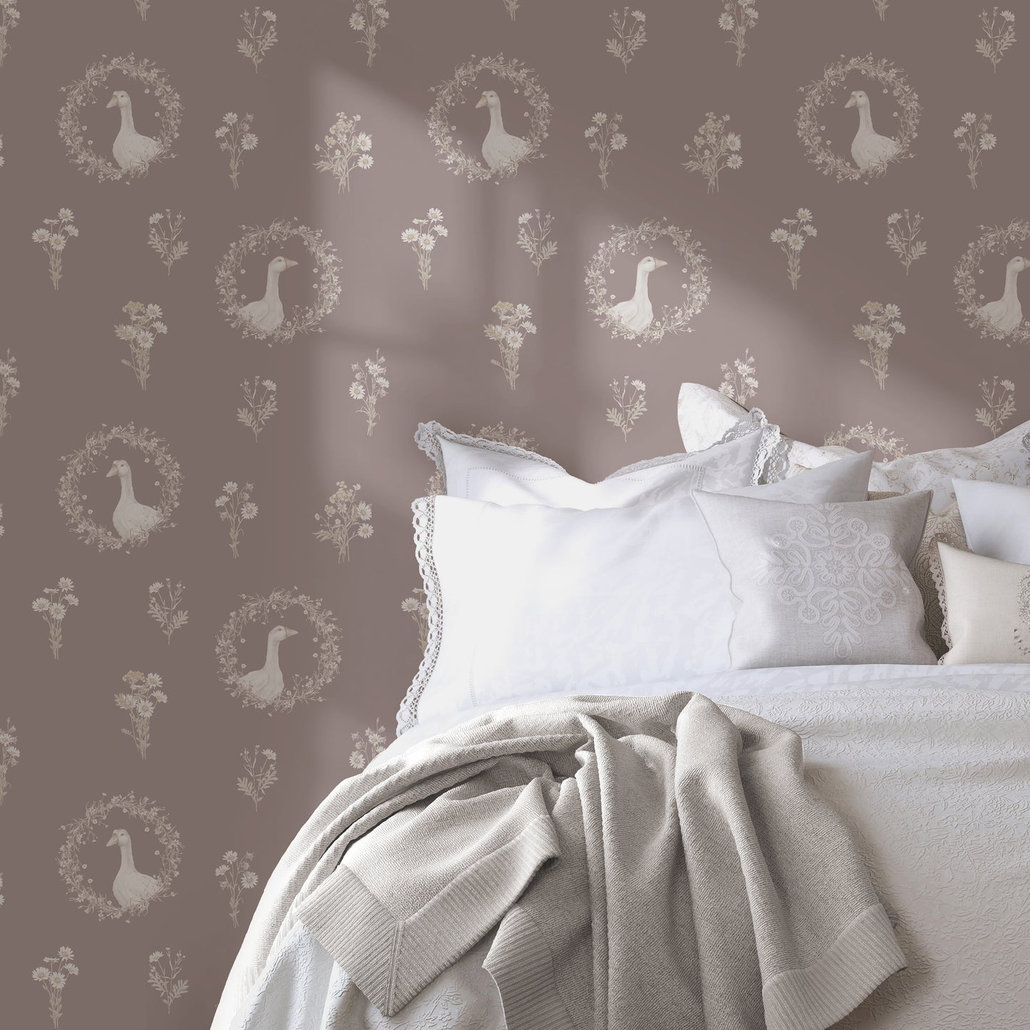 Goosey Goosey Clay Wallpaper