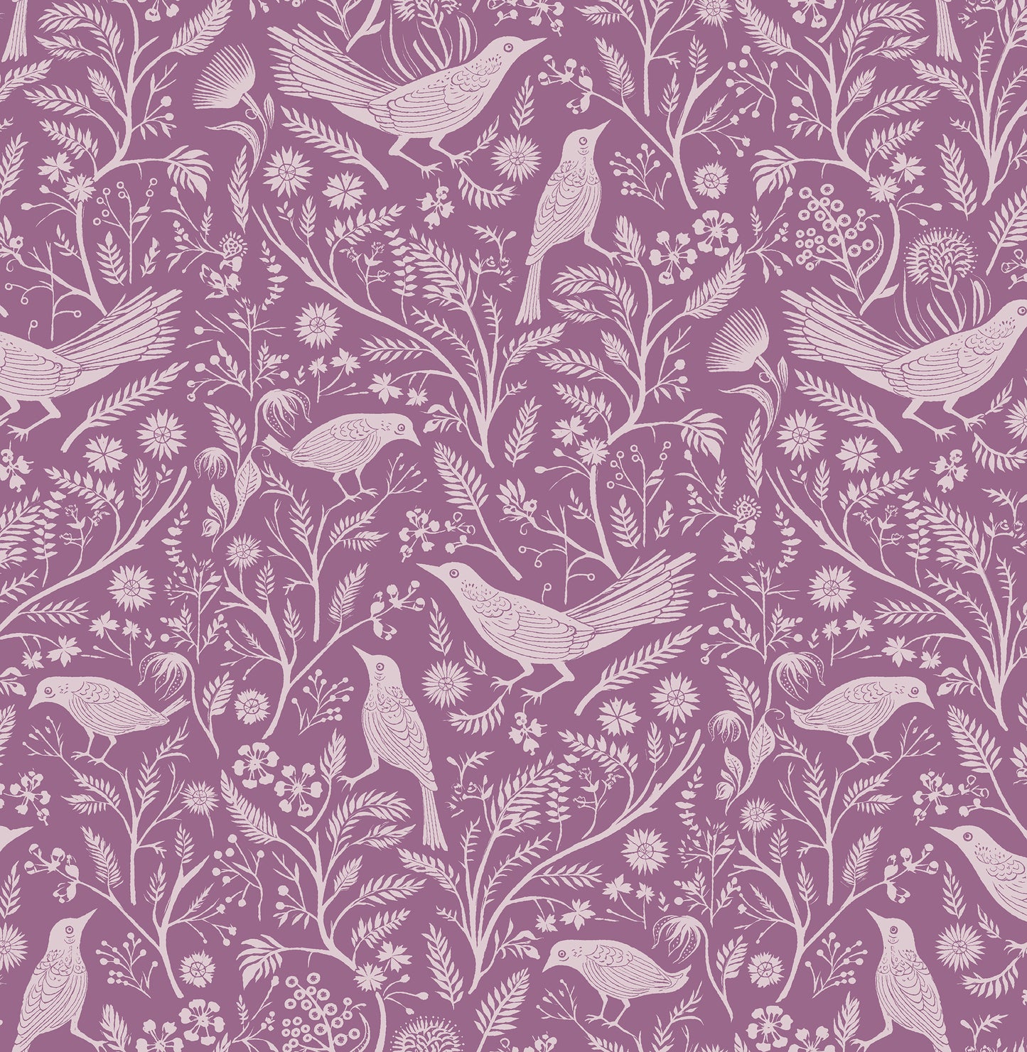 Grubbins Wood Damson Papier peint