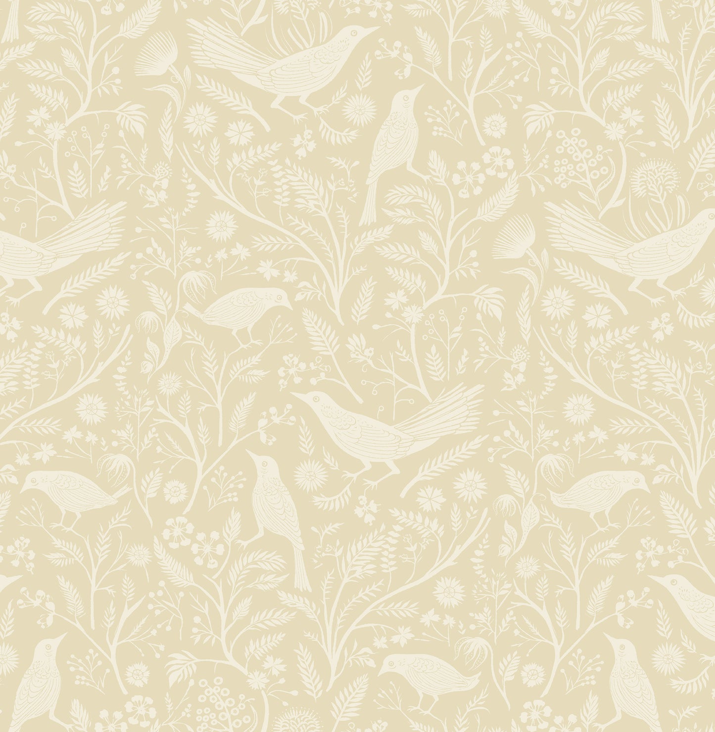 Grubbins Wood Wheat Wallpaper