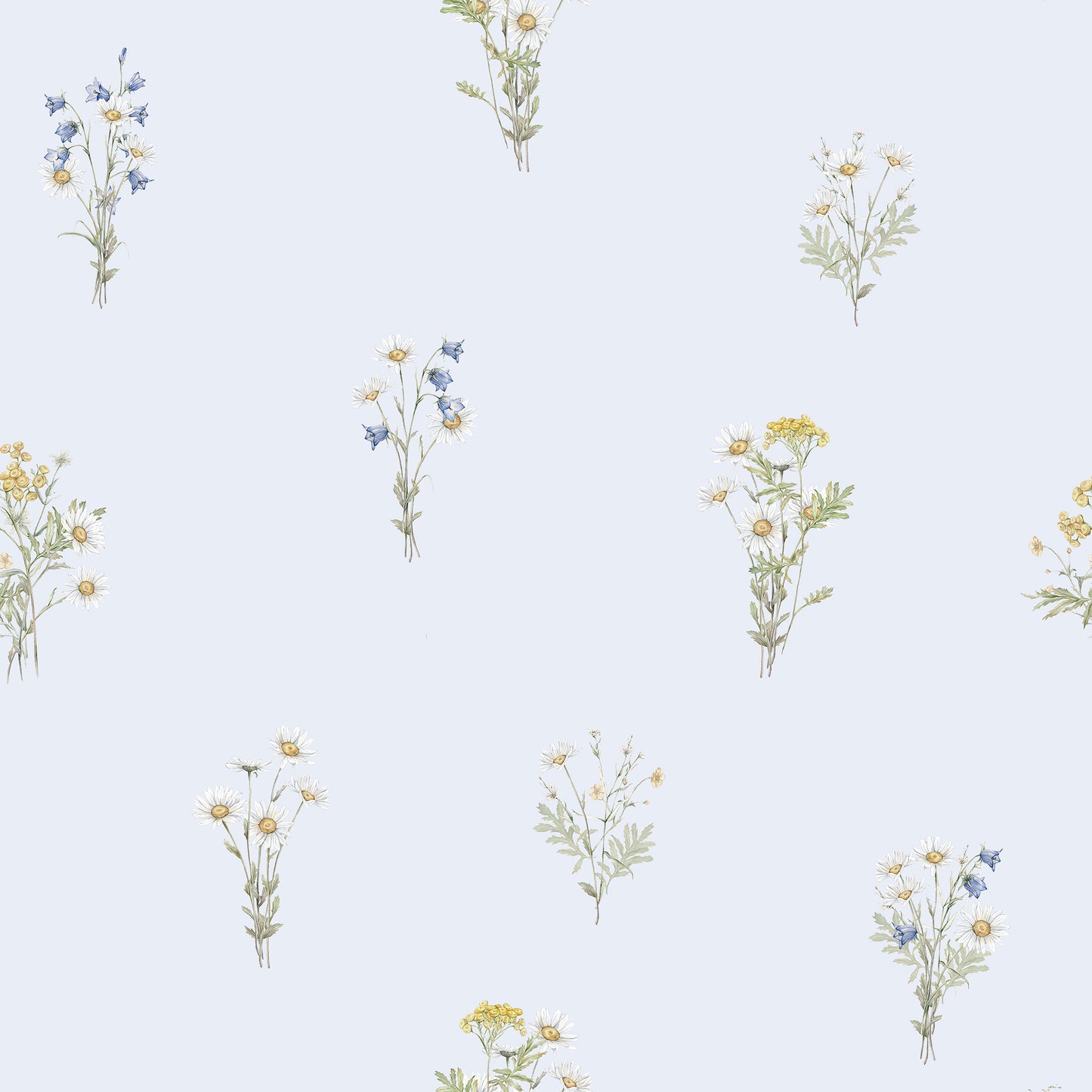 Harebell Baby Blue Wallpaper