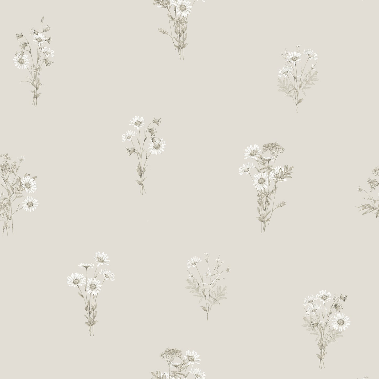 Arts & Crafts Papier peint Aqua Blues