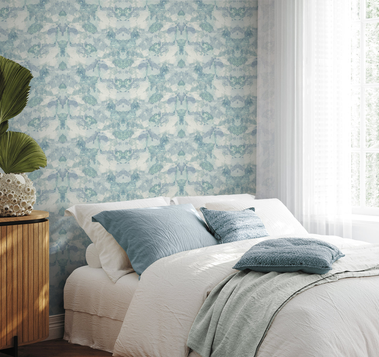Perception Aquamarine Wallpaper