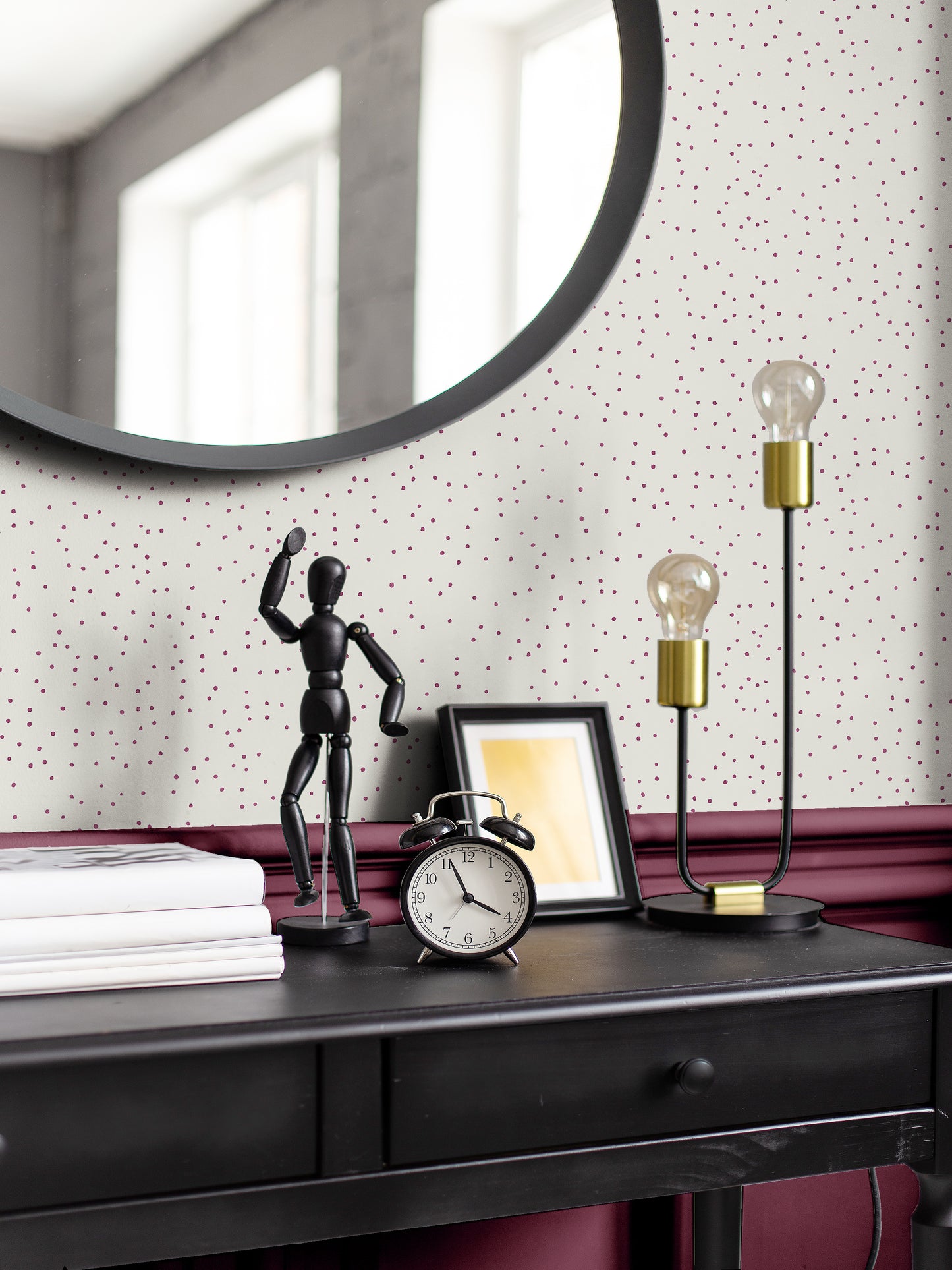 Inkspots Ruby on Sailcoth Wallpaper
