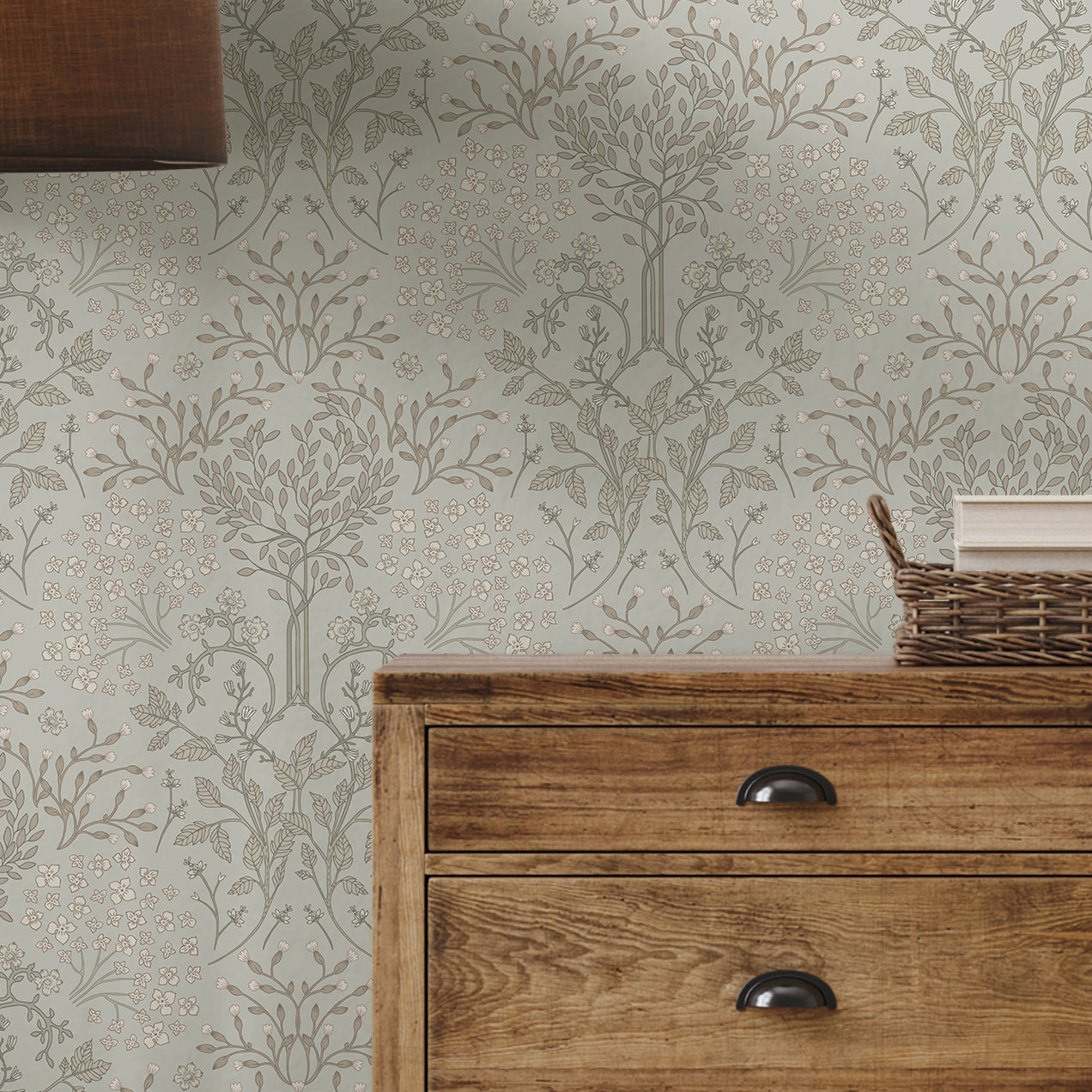 Kelmscott Mushroom Wallpaper