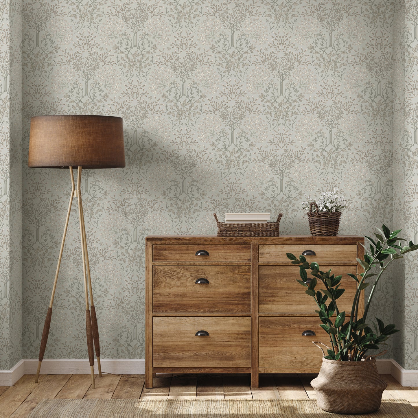 Kelmscott Mushroom Wallpaper