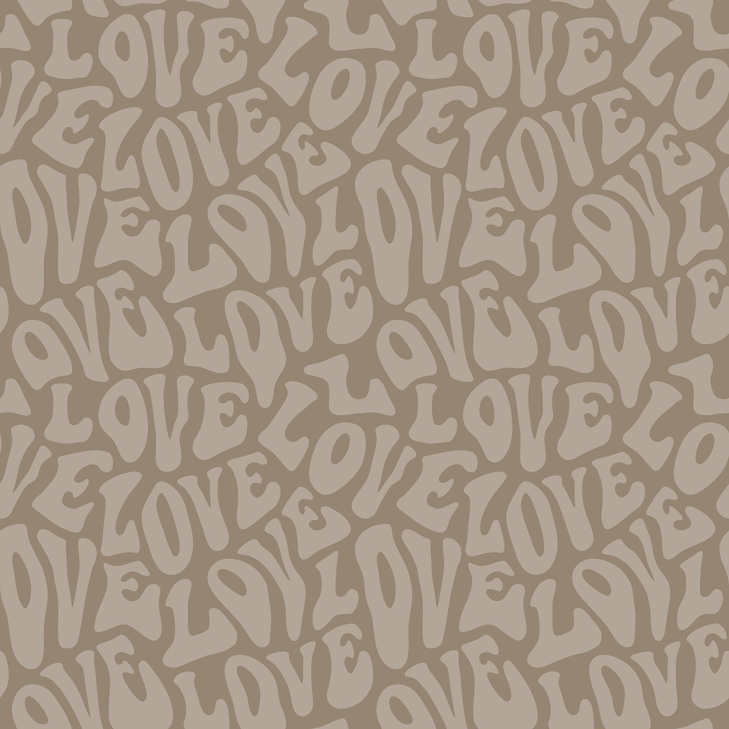 L'amour Beige Wallpaper