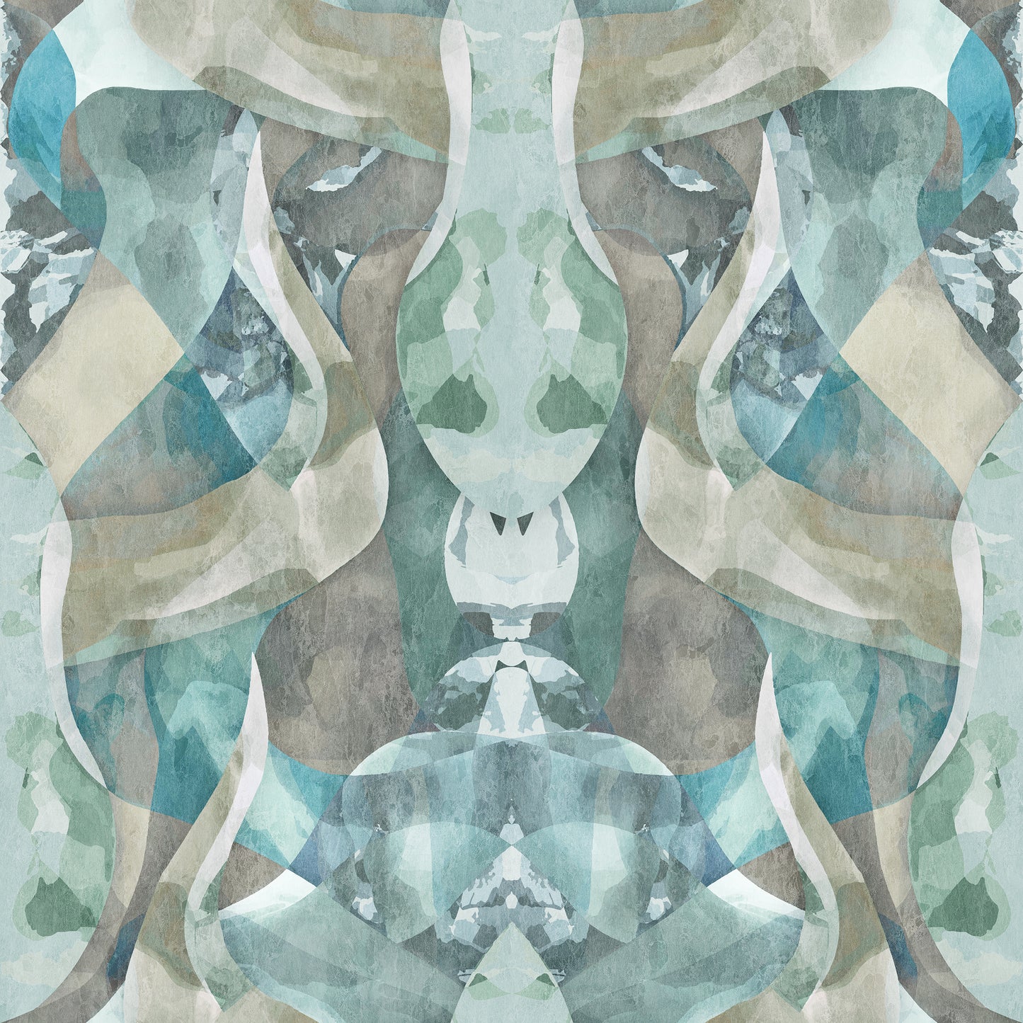 Little Bighorn Turquoise Wallpaper