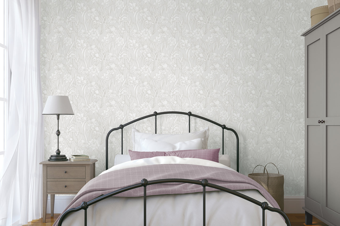 Narcissi Stone Wallpaper