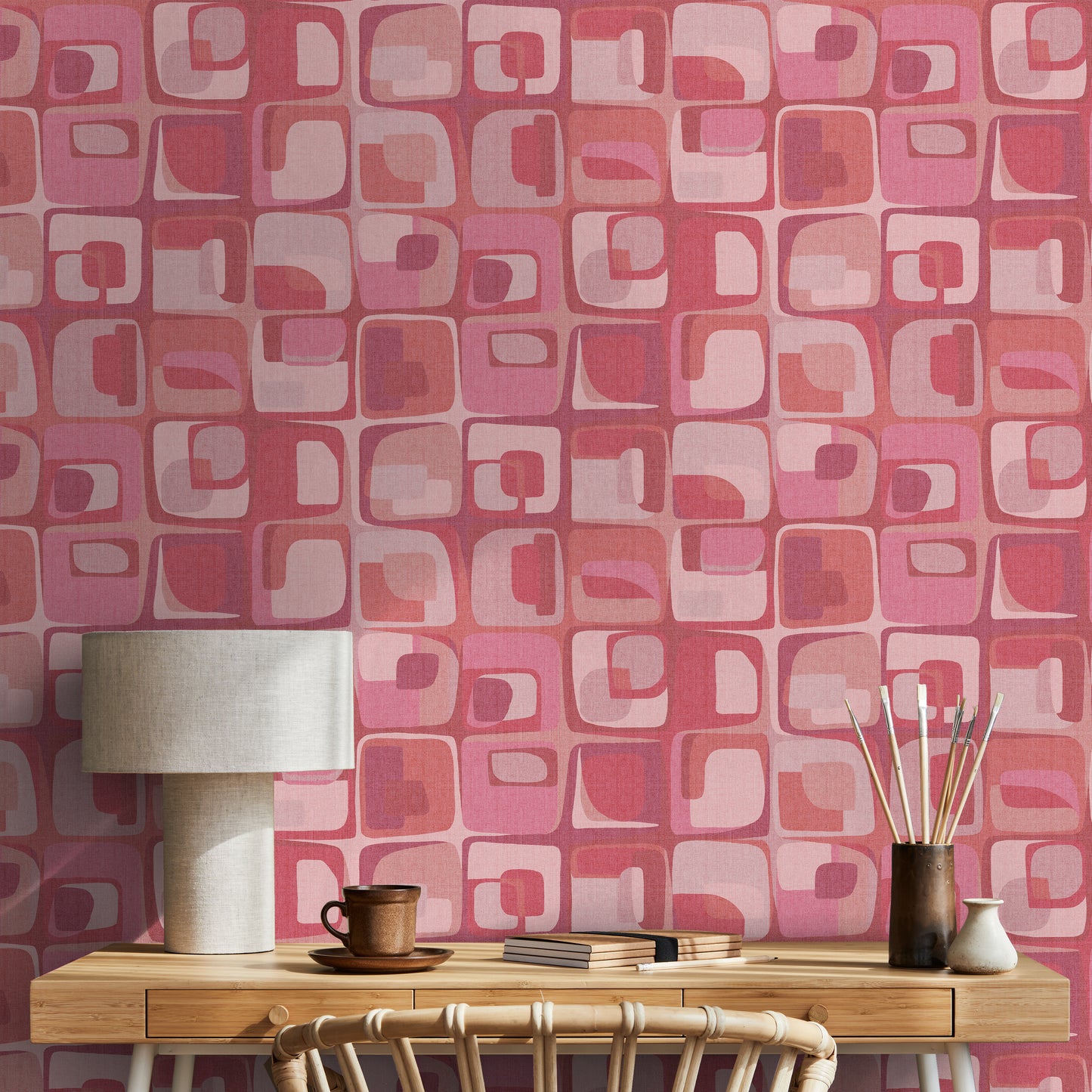 On The Box Hot Lips Wallpaper