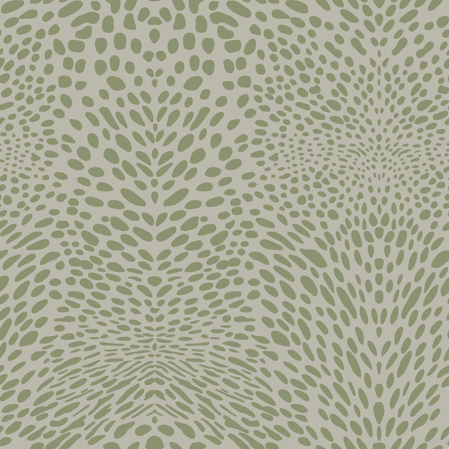 Panthera Mossy Green Wallpaper