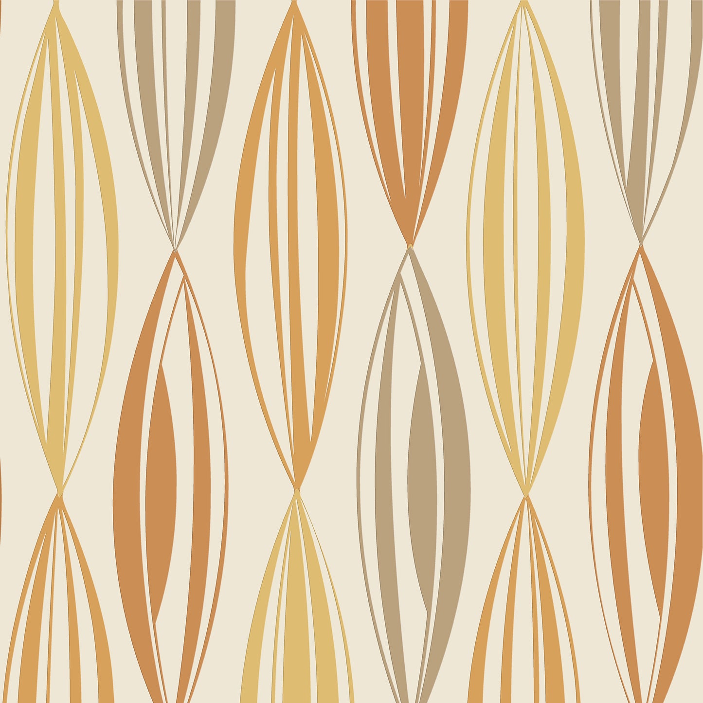 Boho Umber Mix Wallpaper
