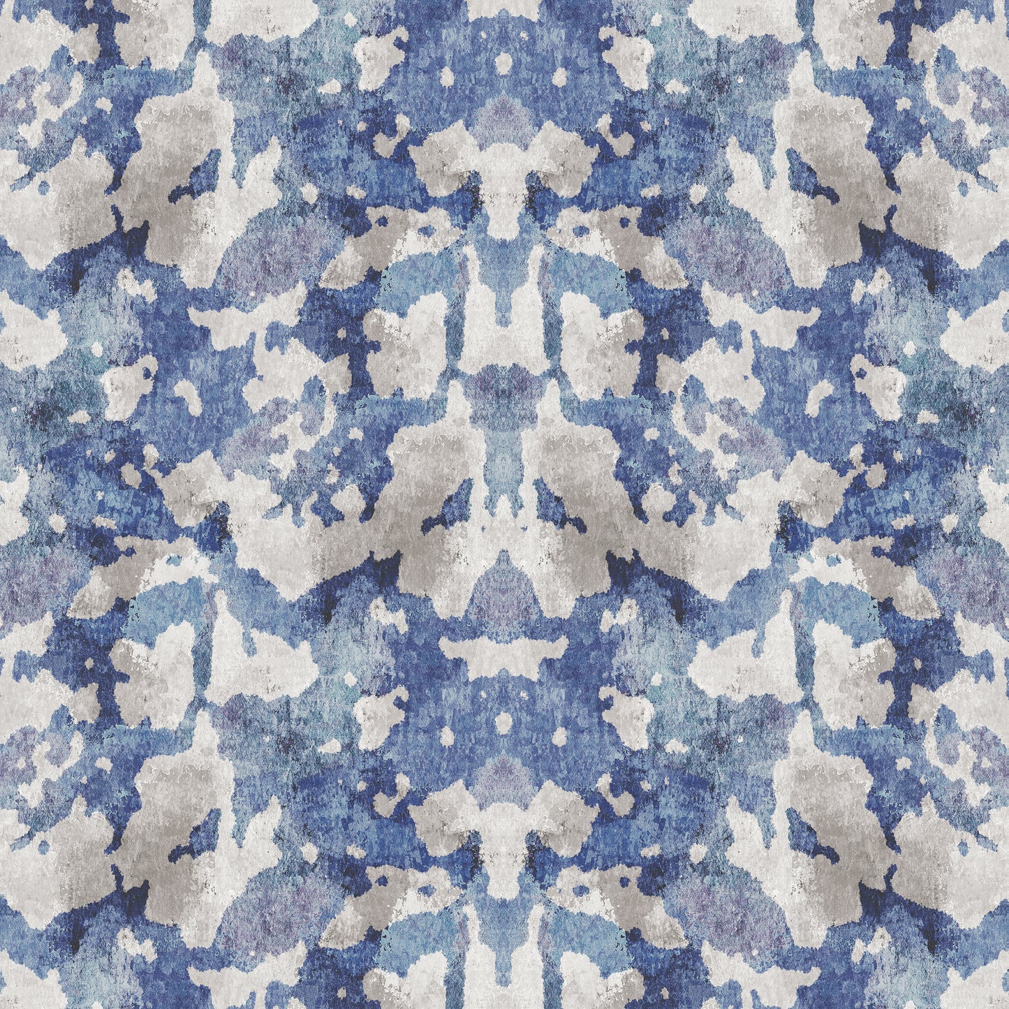 Perception Indigo Wallpaper