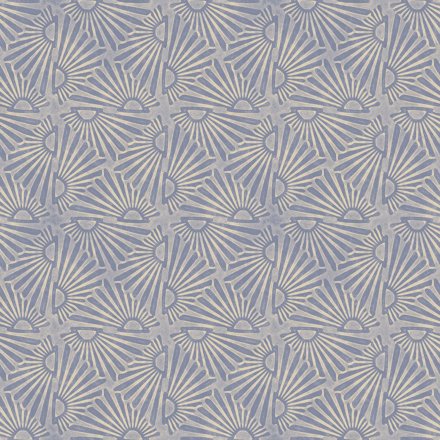 Scallops Denim Wallpaper