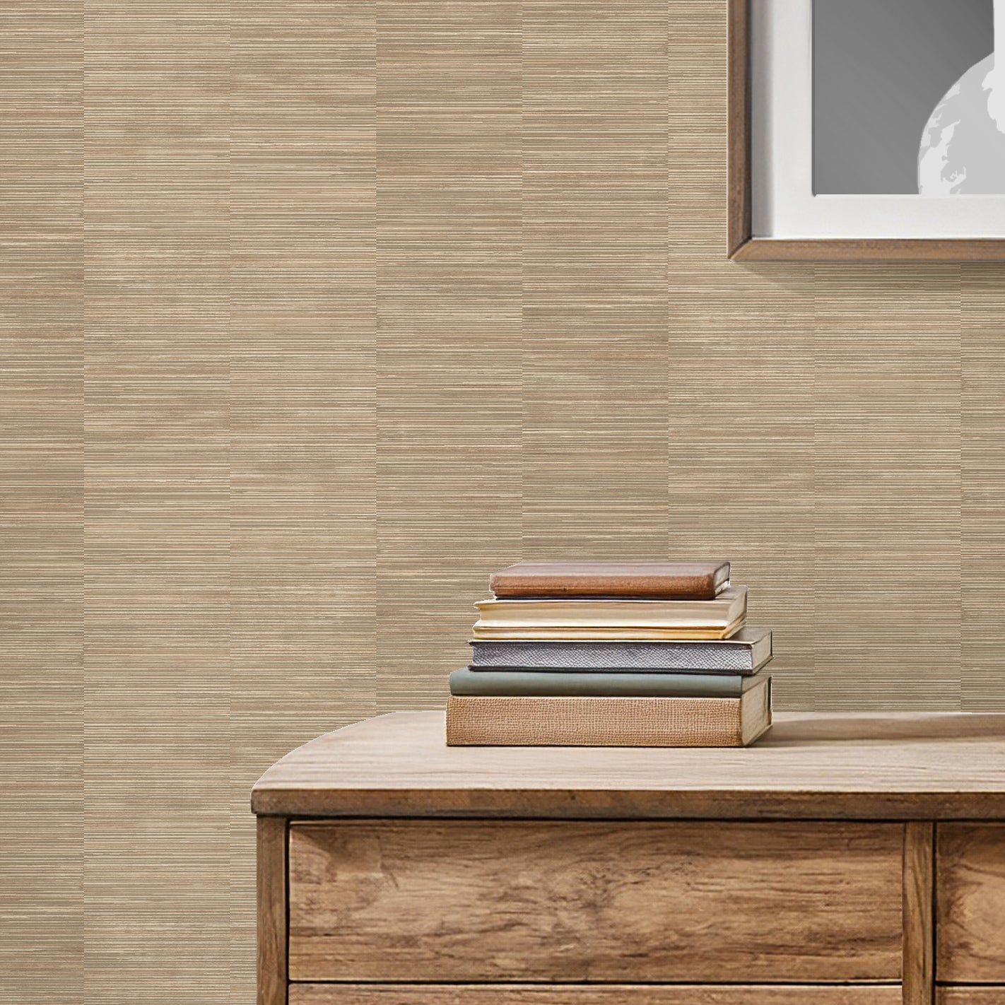 Stacked Straw Wallpaper