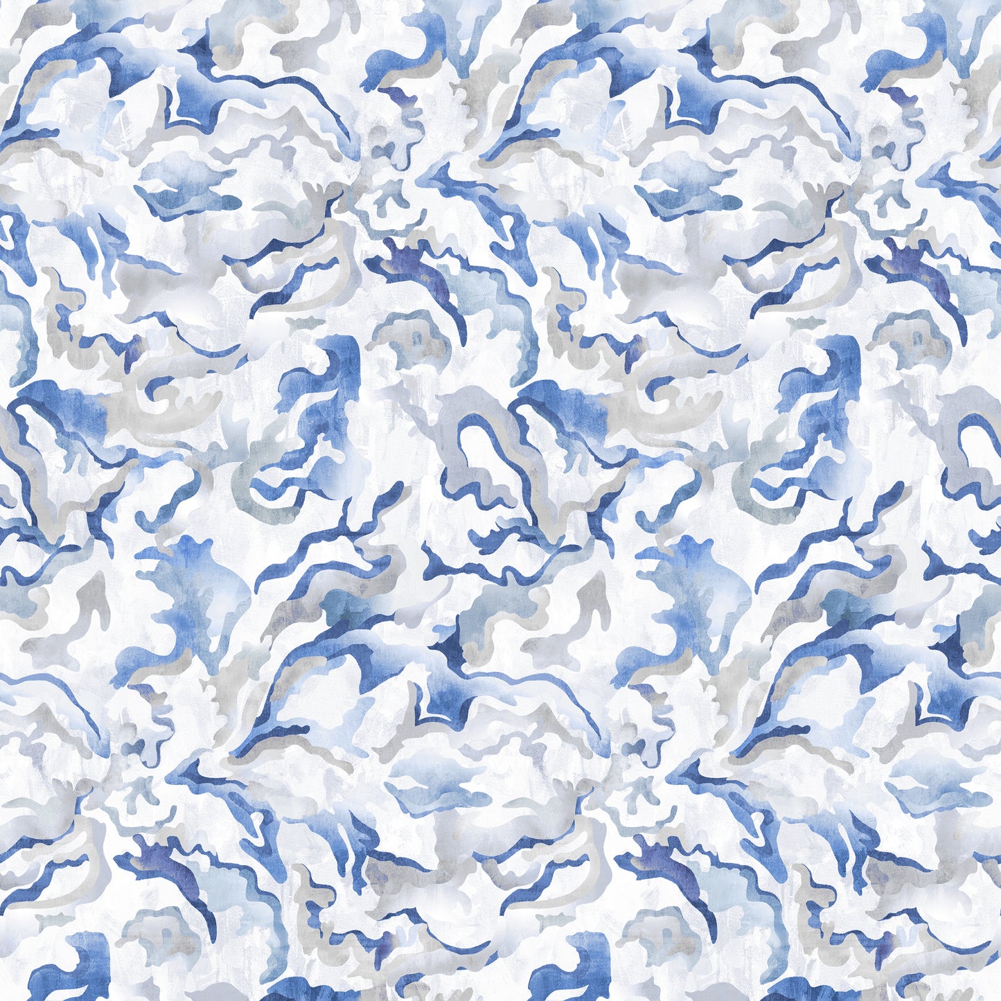 Arts & Crafts Papier peint Aqua Blues