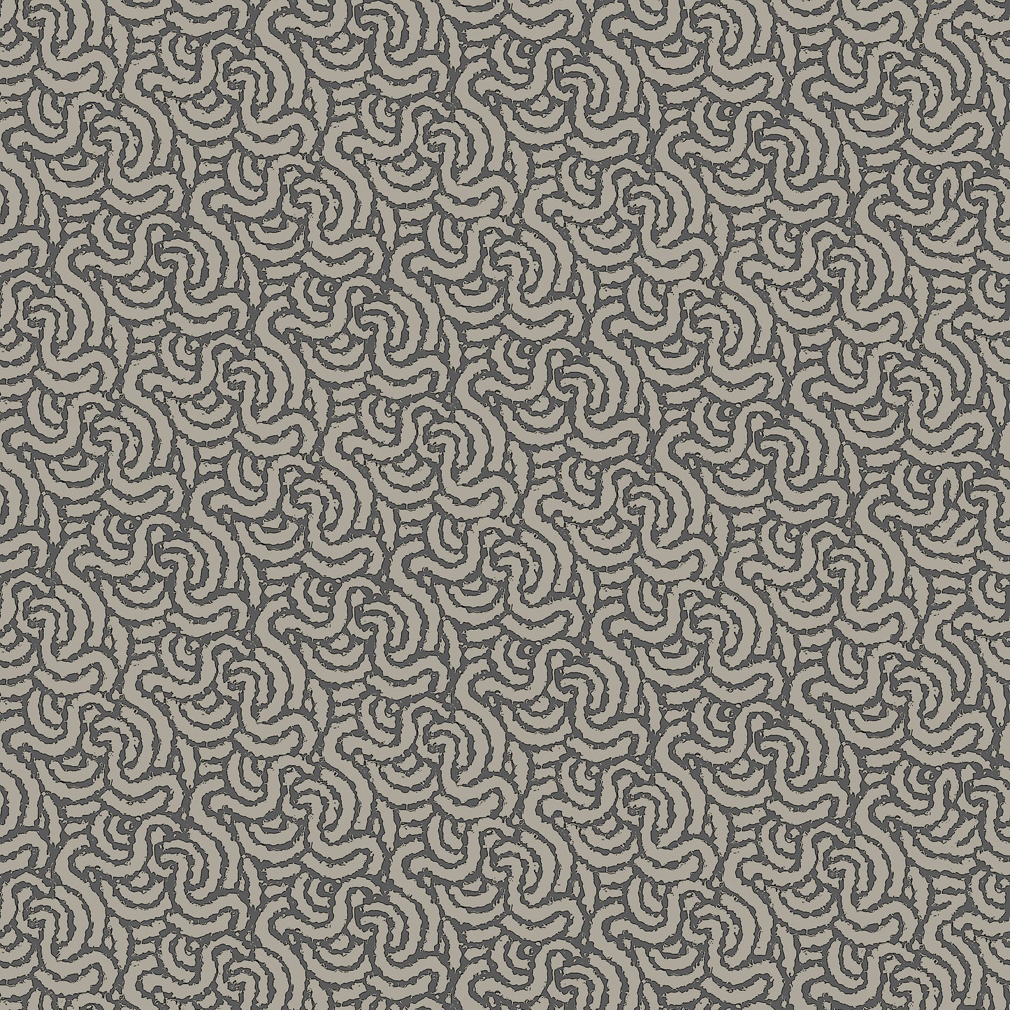 Tangle Charcoal Wallpaper