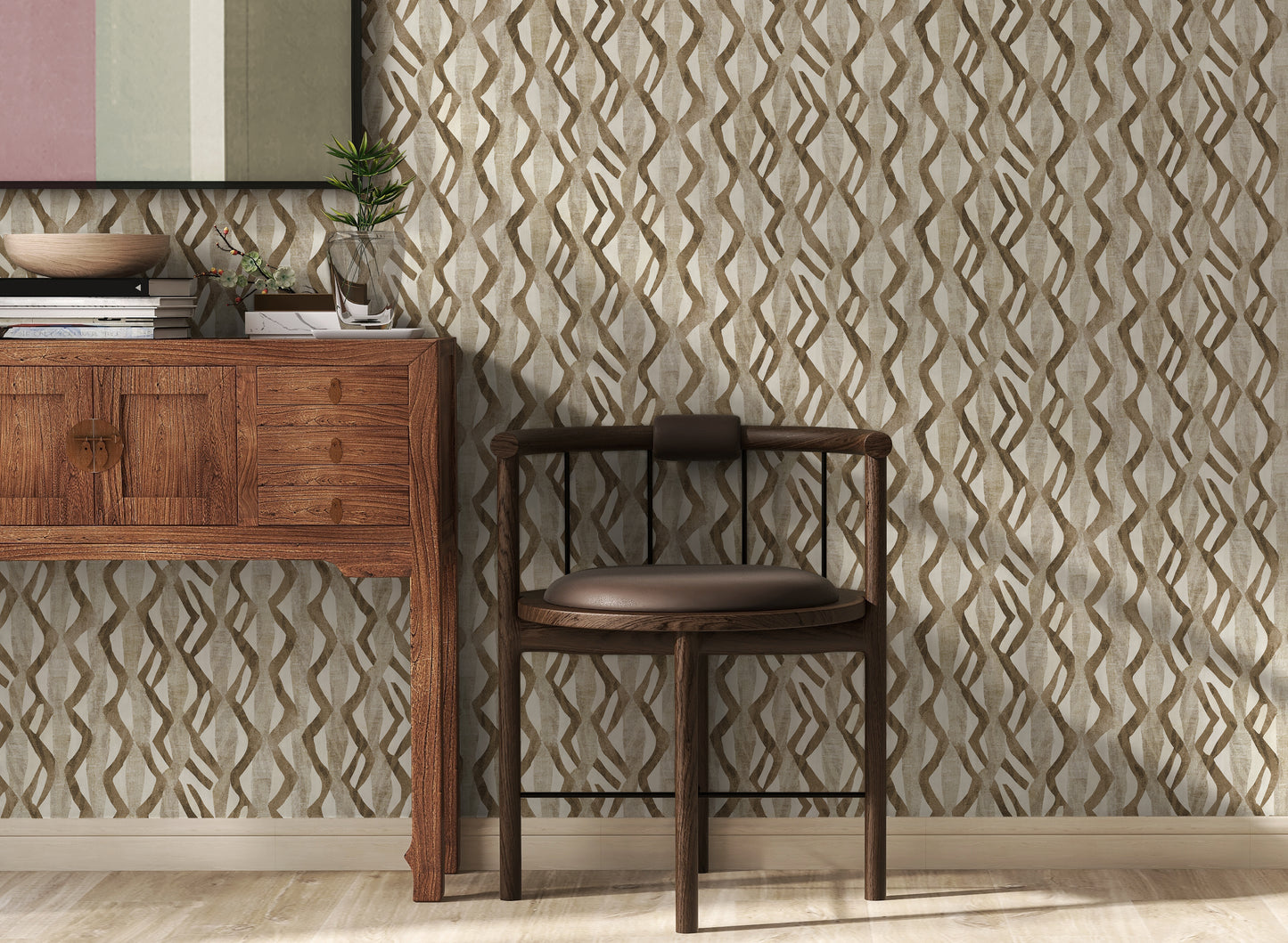 Tribal Roots Iroko Wallpaper