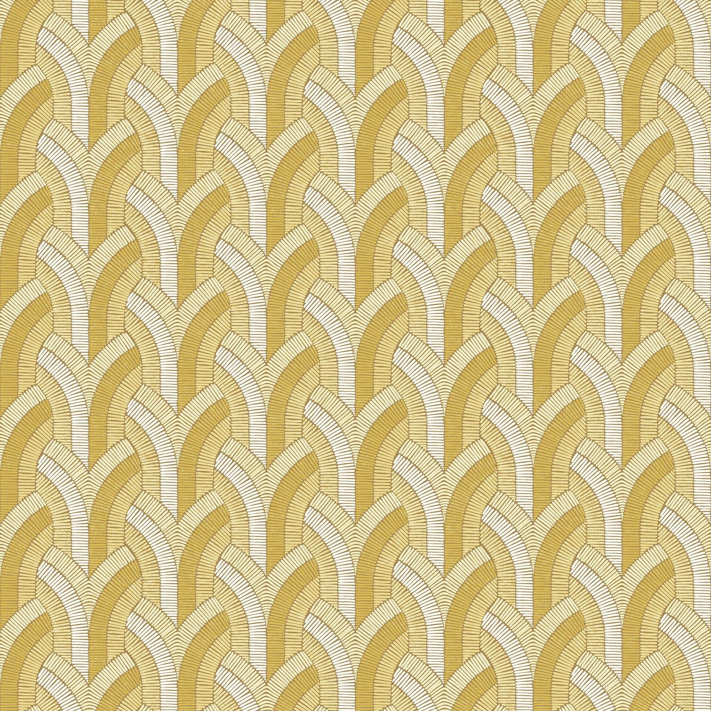 Vaulted Mustard Wallpaper