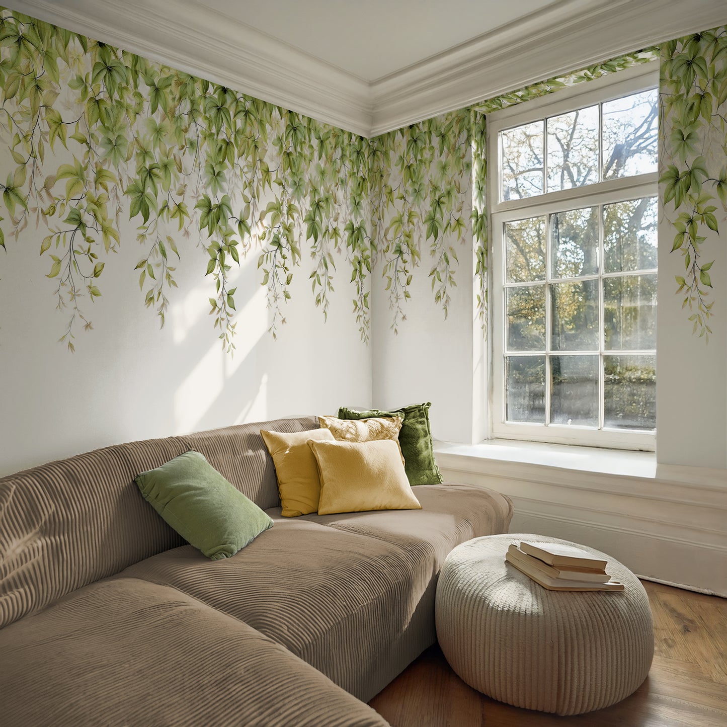 Verdant Spring Green Wallpaper
