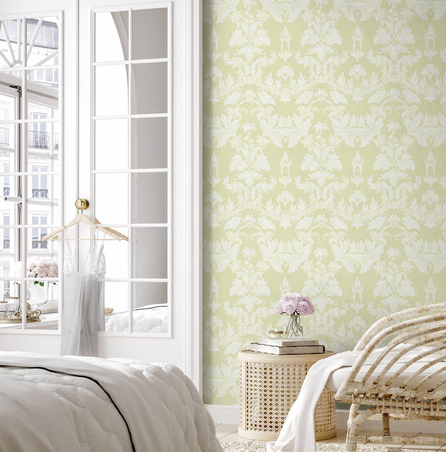 Versailles Citrine Wallpaper