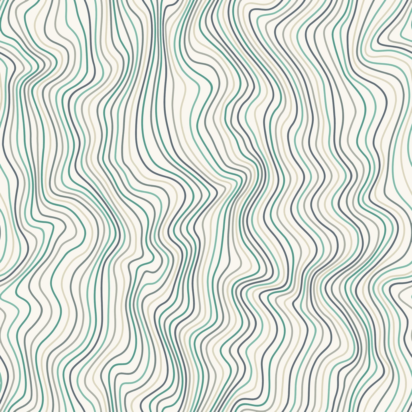 Papier peint aigue-marine tache d'encre