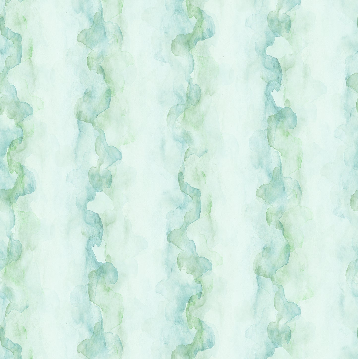 Tapete „Washed Stripe Aquas“