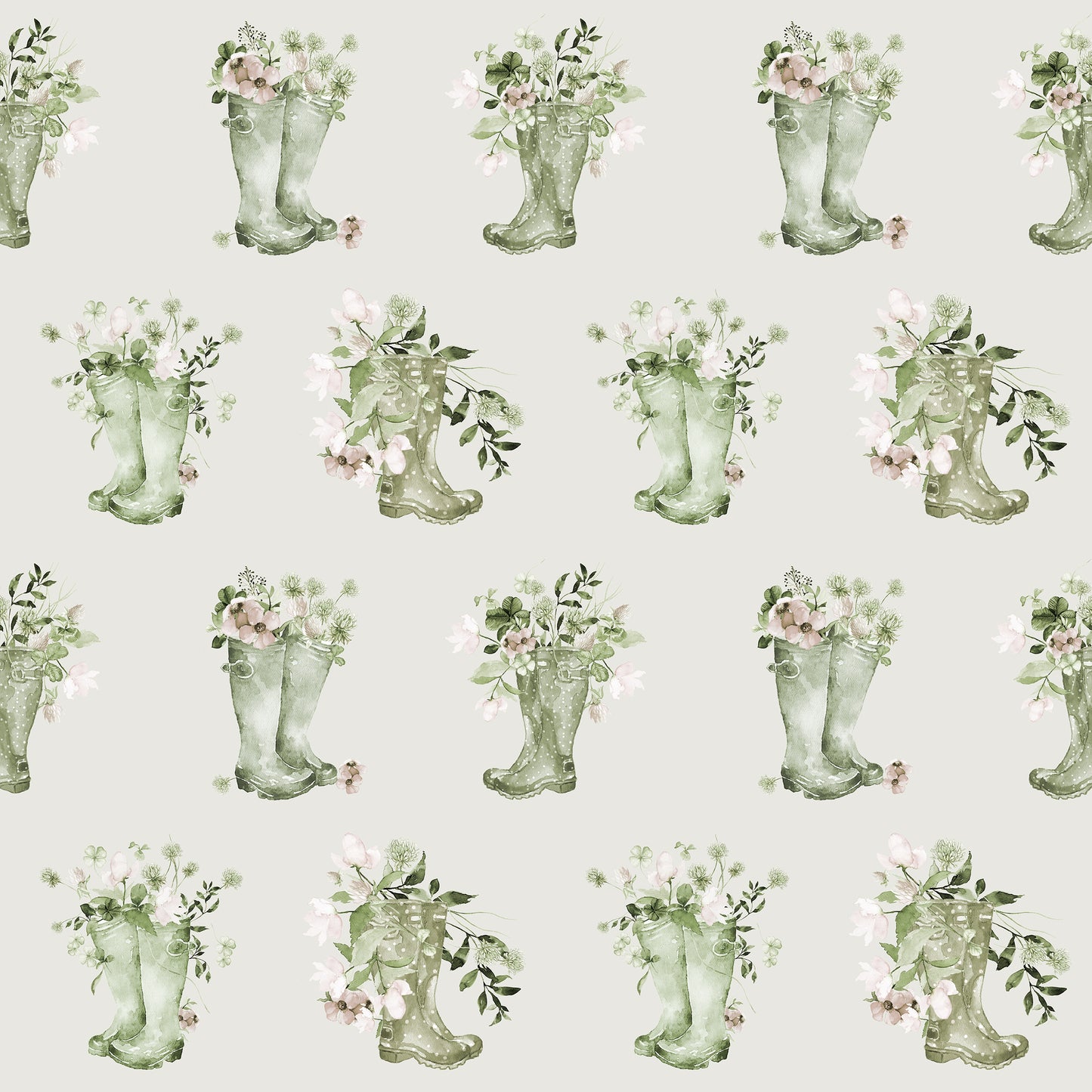 Wellybobs Grass Cuttings Wallpaper
