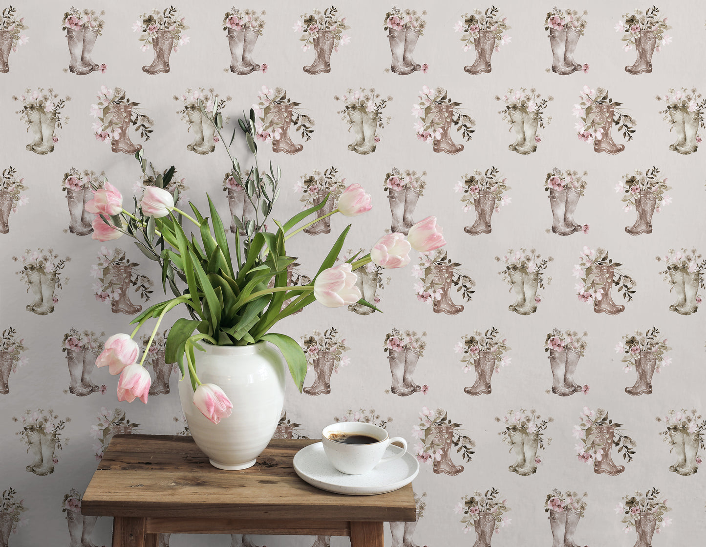 Wellybobs Mushroom Wallpaper