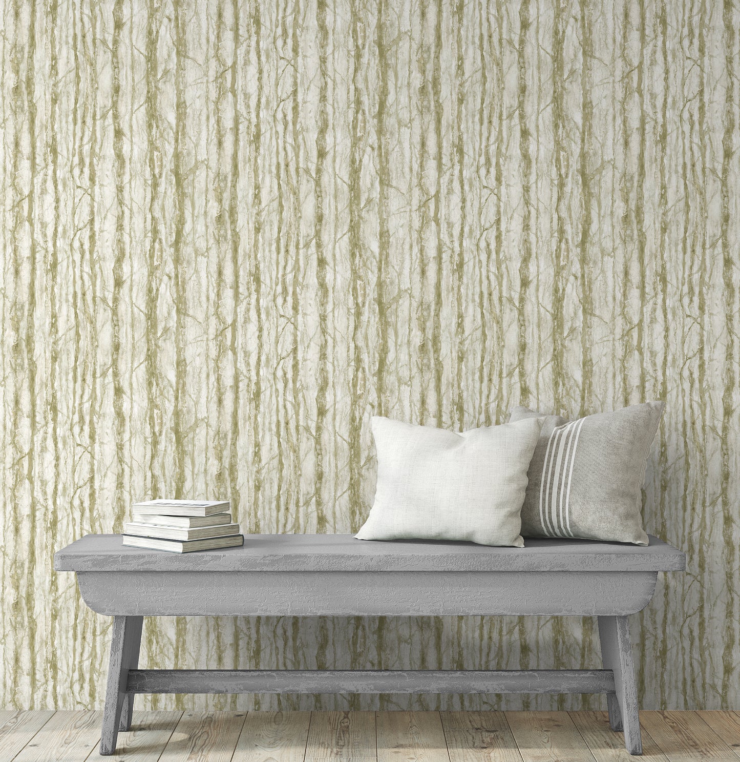 Wild Wild Wood Lichen Wallpaper