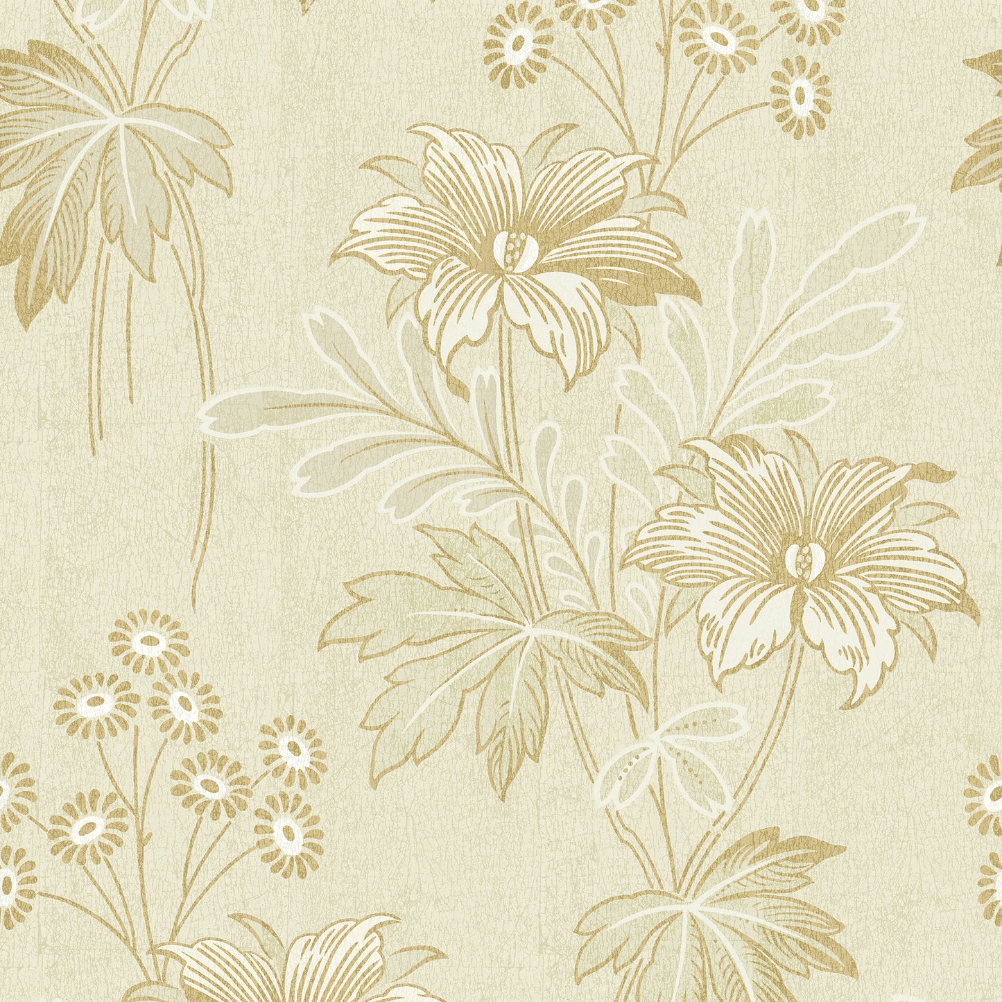 Zarah Cream Wallpaper