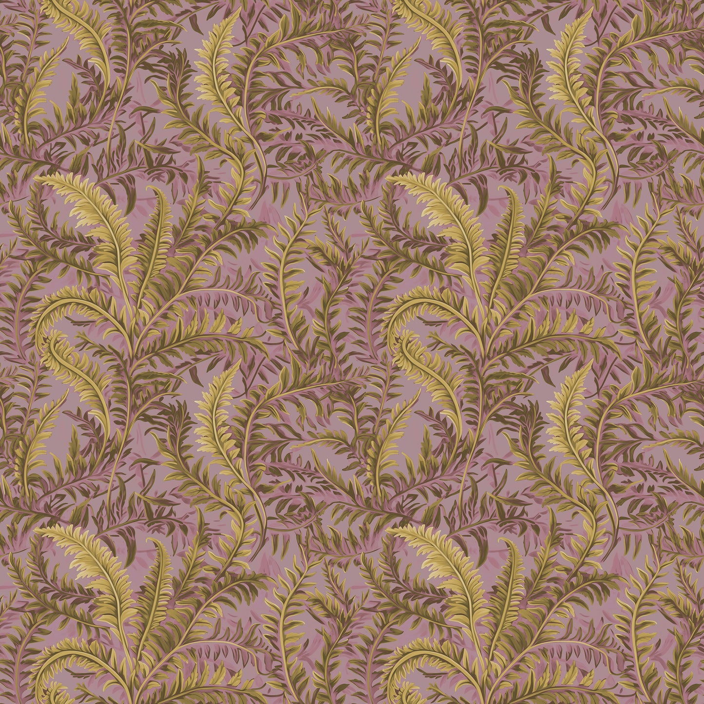 Fernery Soft Himbeer-Tapete