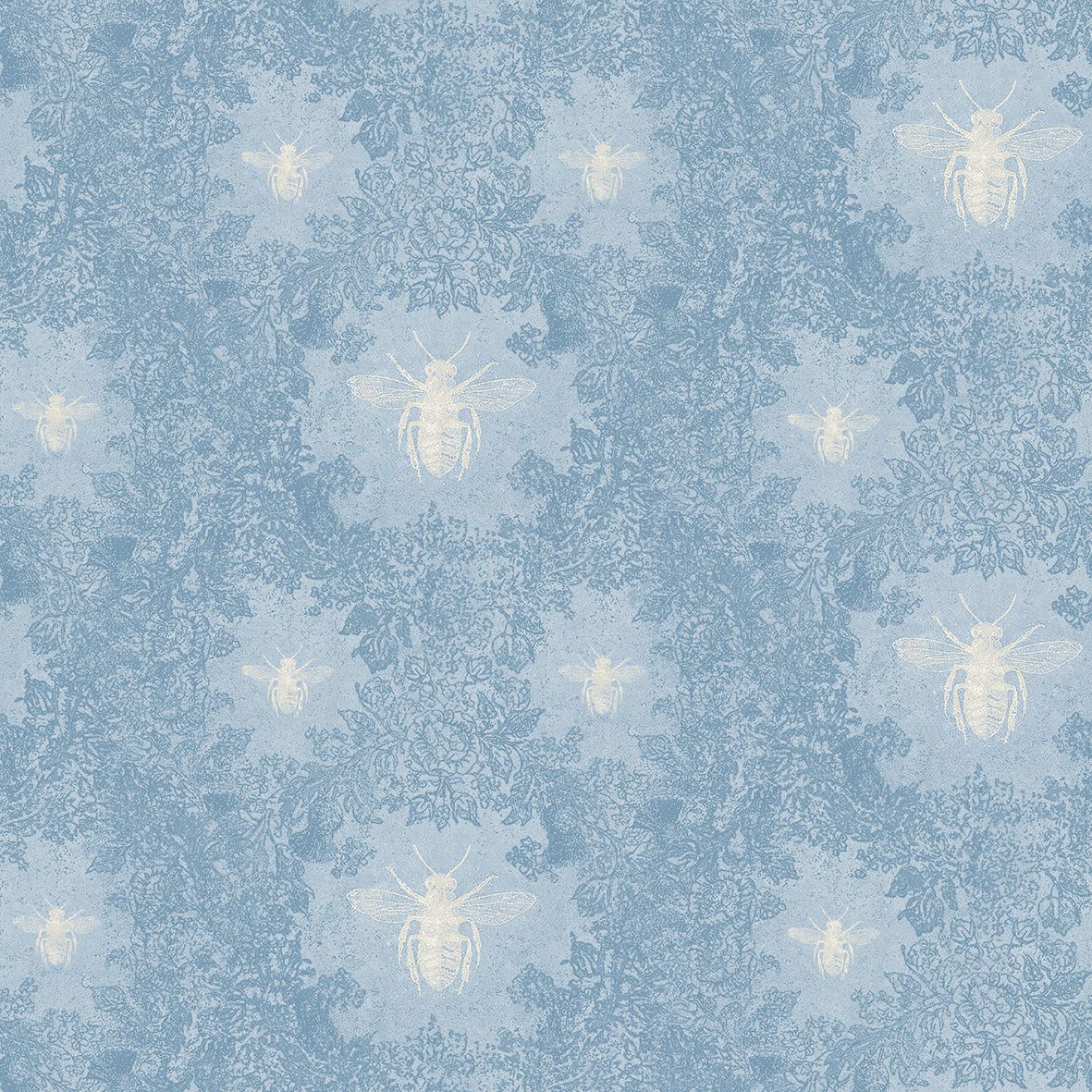 Papier Peint Pierre Petites Abeilles