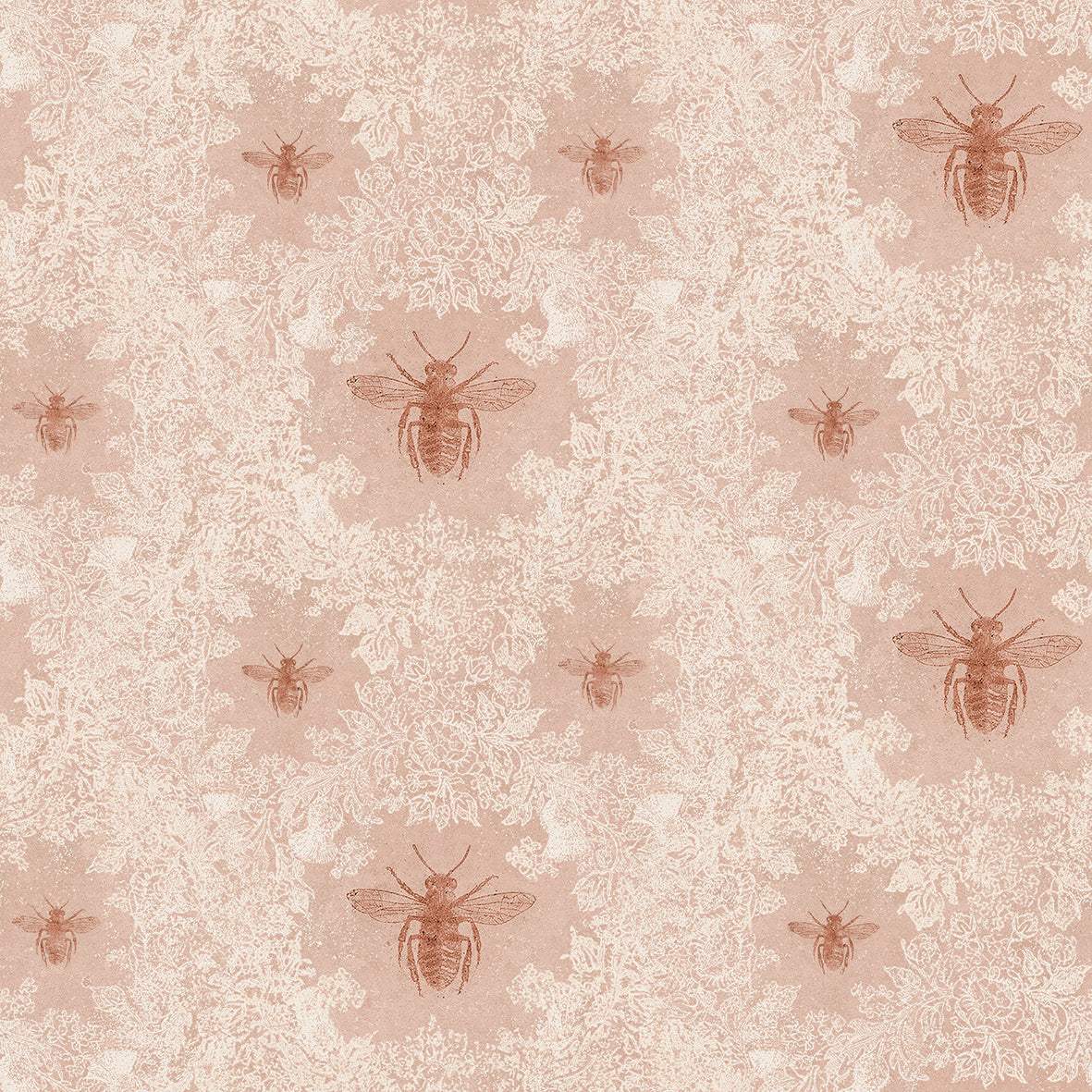 Papier Peint Pierre Petites Abeilles