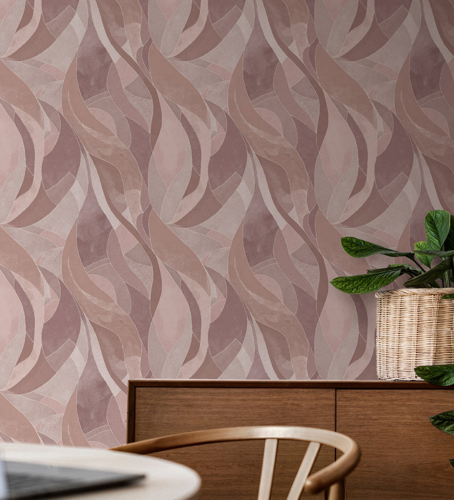 Abstract #2 Pinkish Wallpaper