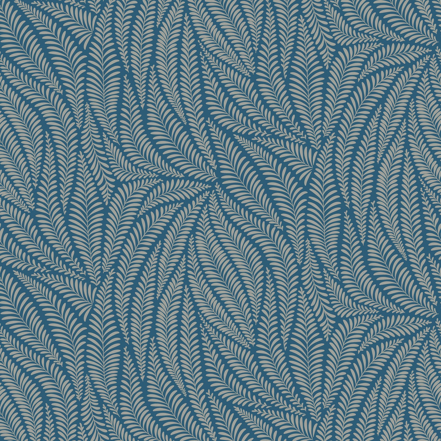 Acacia Peacock Blue Wallpaper