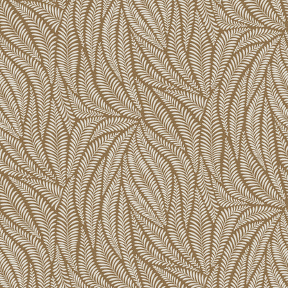 Acacia Stone on Caramel Wallpaper